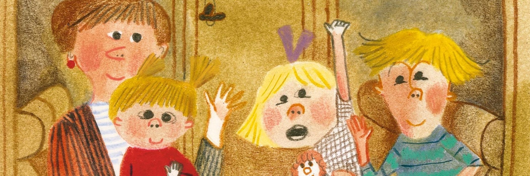 Lotta by Astrid Lindgren & Beatrice Alemagna  Landscape illustration,  Picture books illustration, Picture illustration